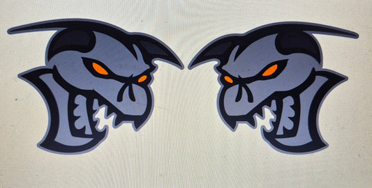 Ghoul fender badges. Includes 2