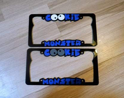 Cookie Monster Plate Frame.