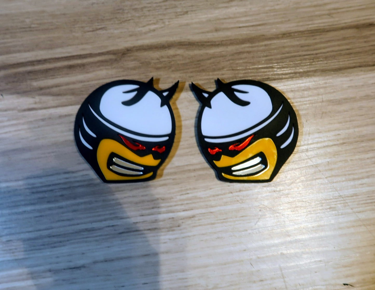 Bee fender badges. Includes 2.