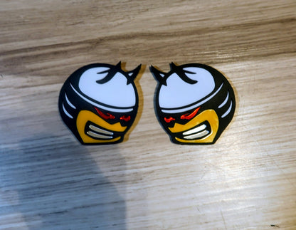Bee fender badges. Includes 2.