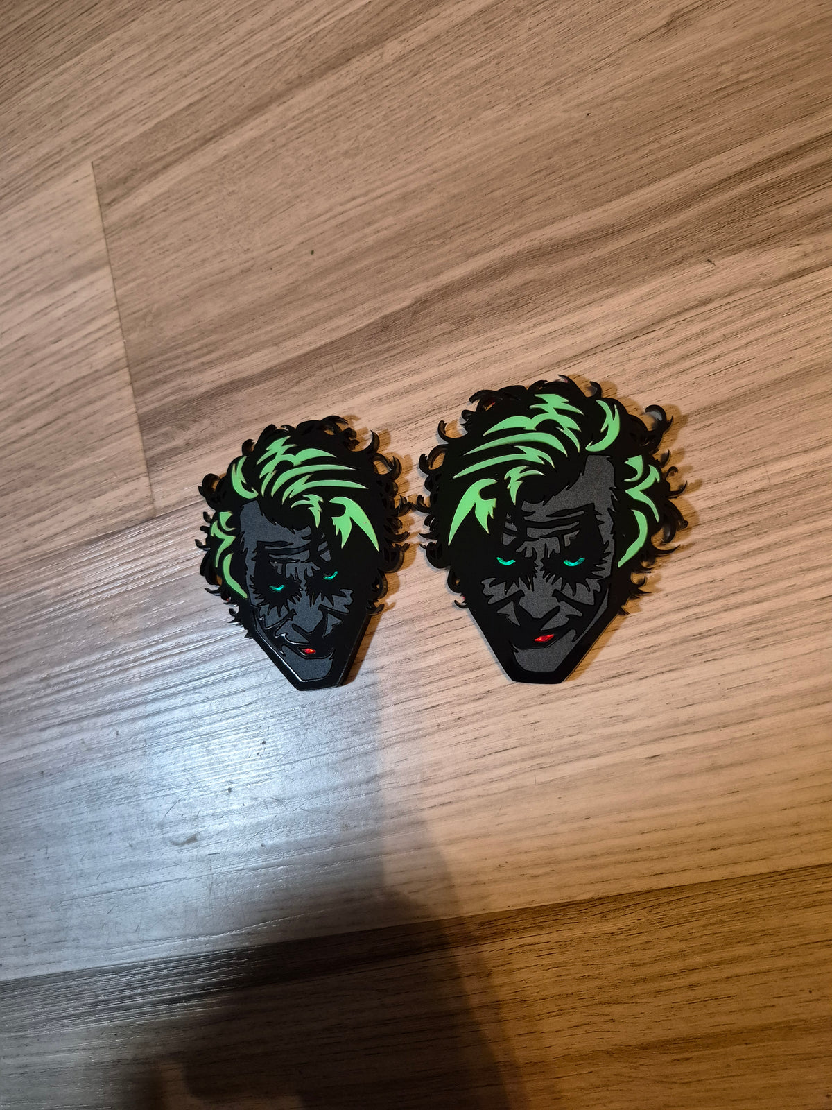 Joker fender badges. Includes 2