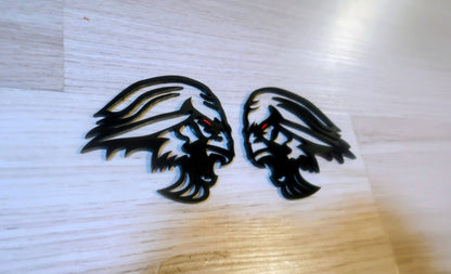 Sasquatch fender badges. Includes 2