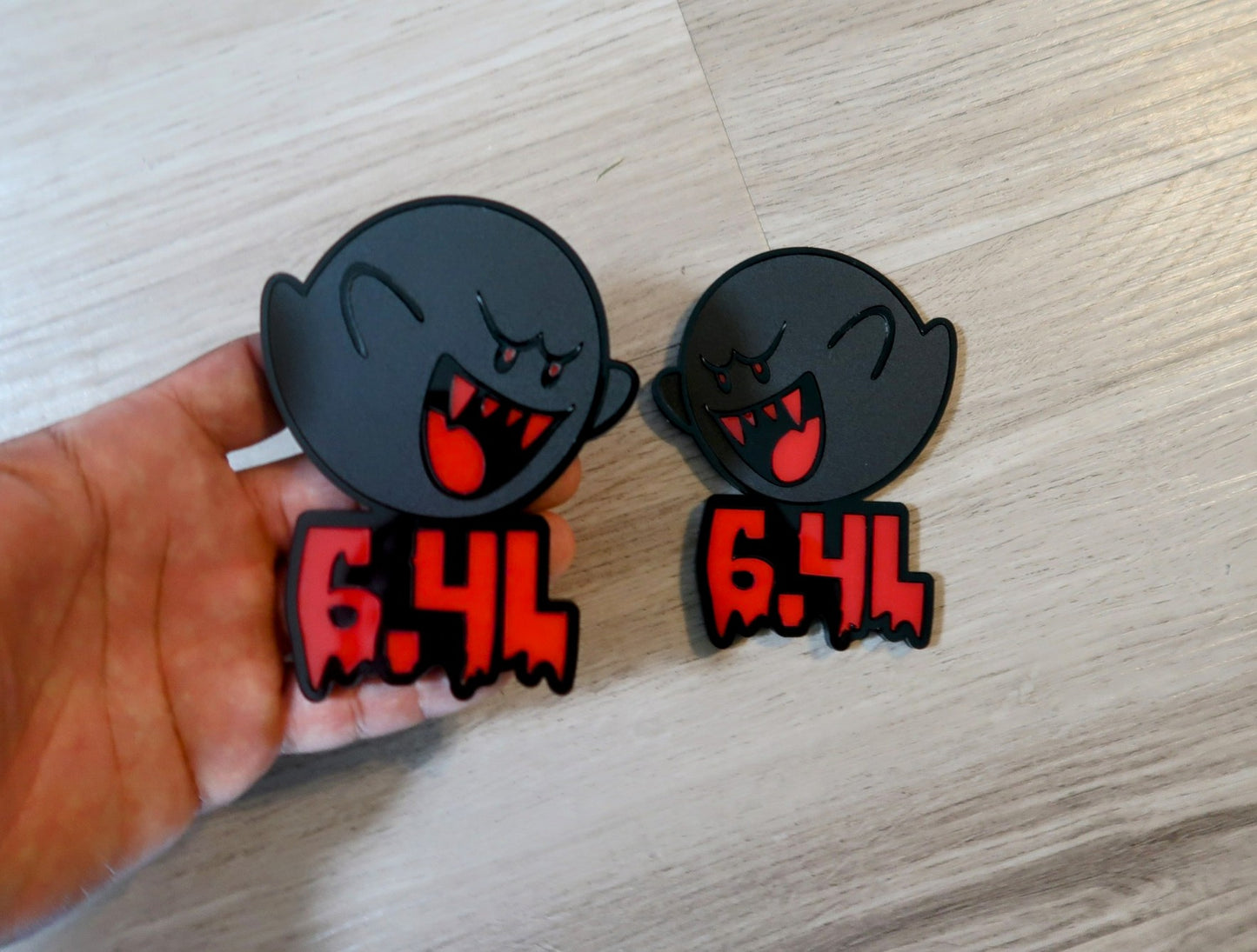Boo fender badges. Includes 2.