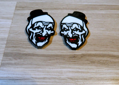 Terrifier badges. Includes 2