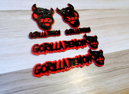 Custom Gorilla Demon set. Includes 6
