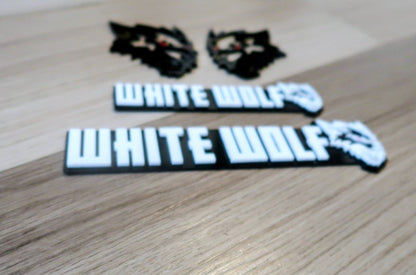 White Wolf set. Includes 4