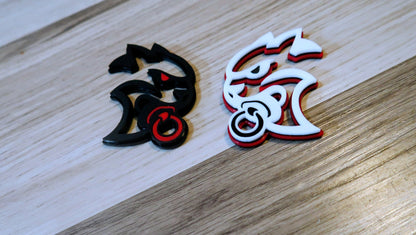 Baby Cat badges. Includes 2