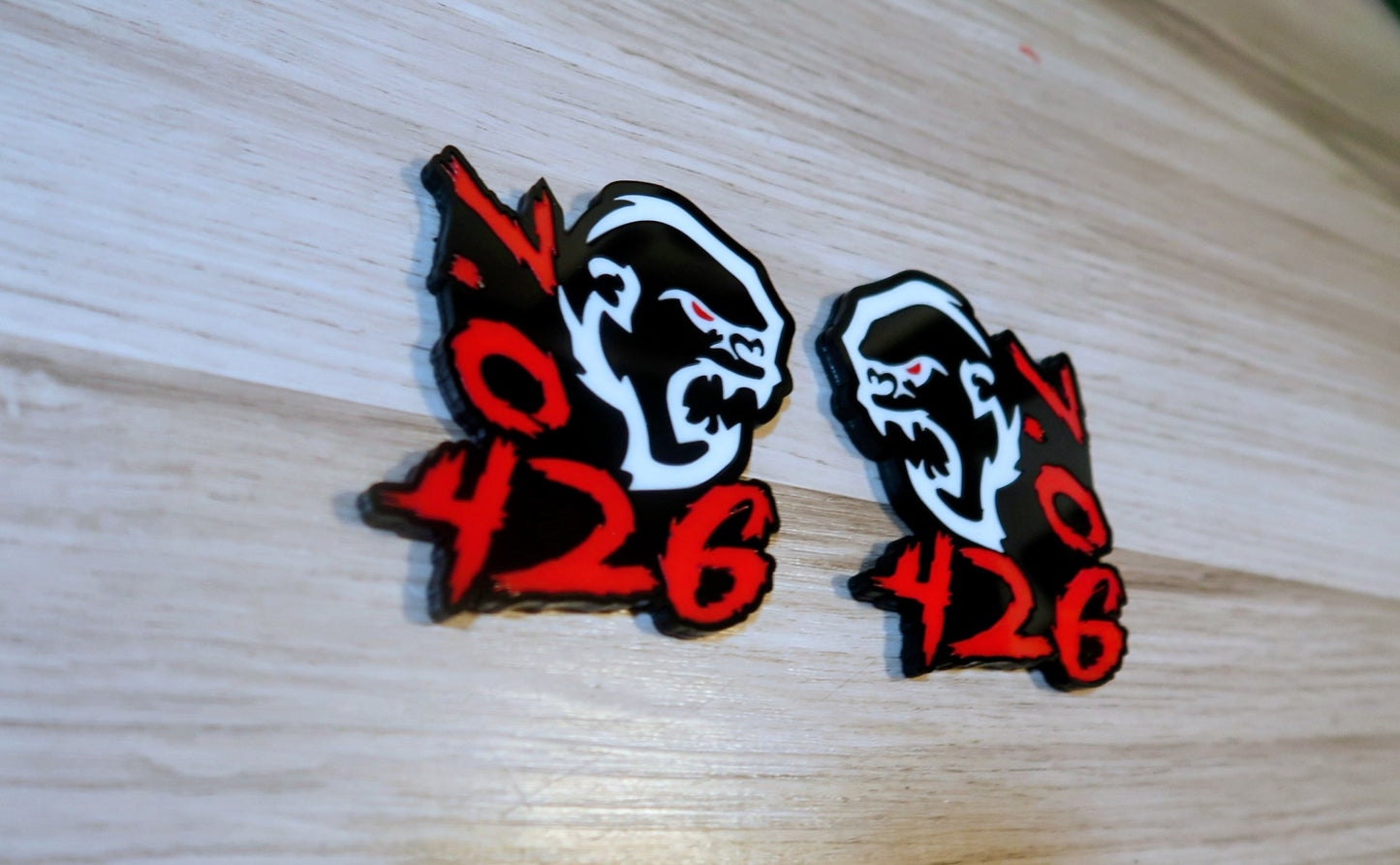 Hell Gorilla custom set. Includes 2.