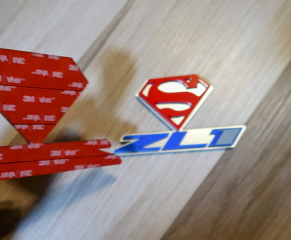 Superman ZL1 badges. Includes 2.