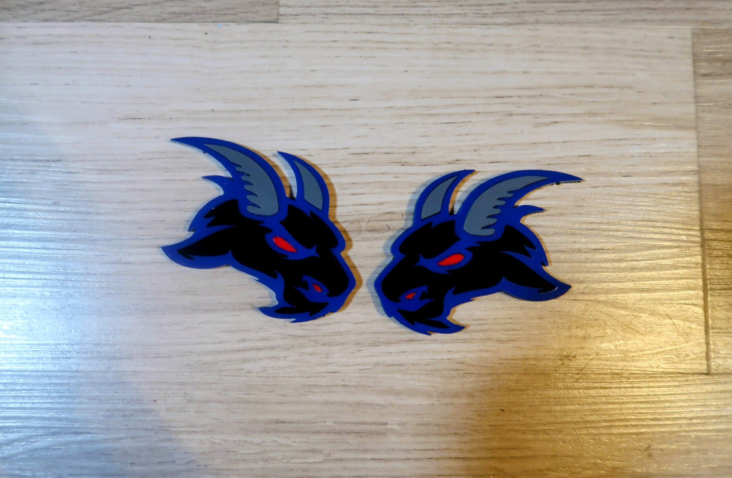 Goat type 2 badges. Includes 2.