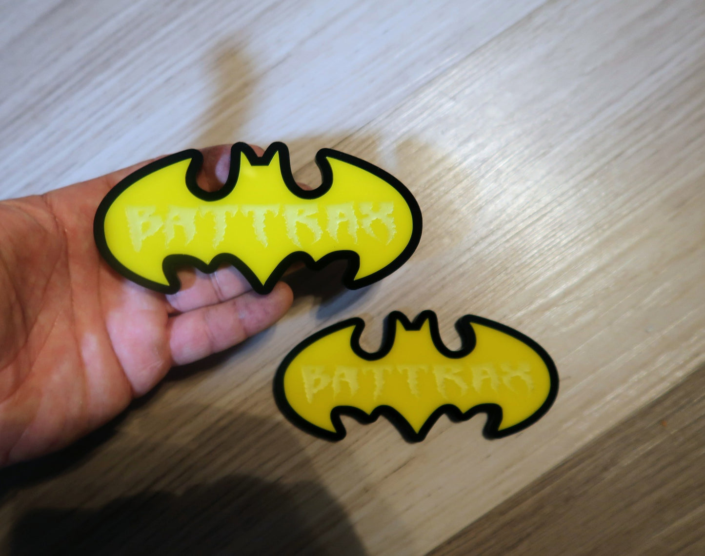 Batwing Badge. Includes 2.