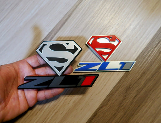 Superman ZL1 badges. Includes 2.