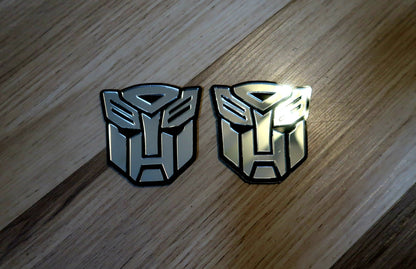 Inspired Autobot car badges, Includes 2 badges.