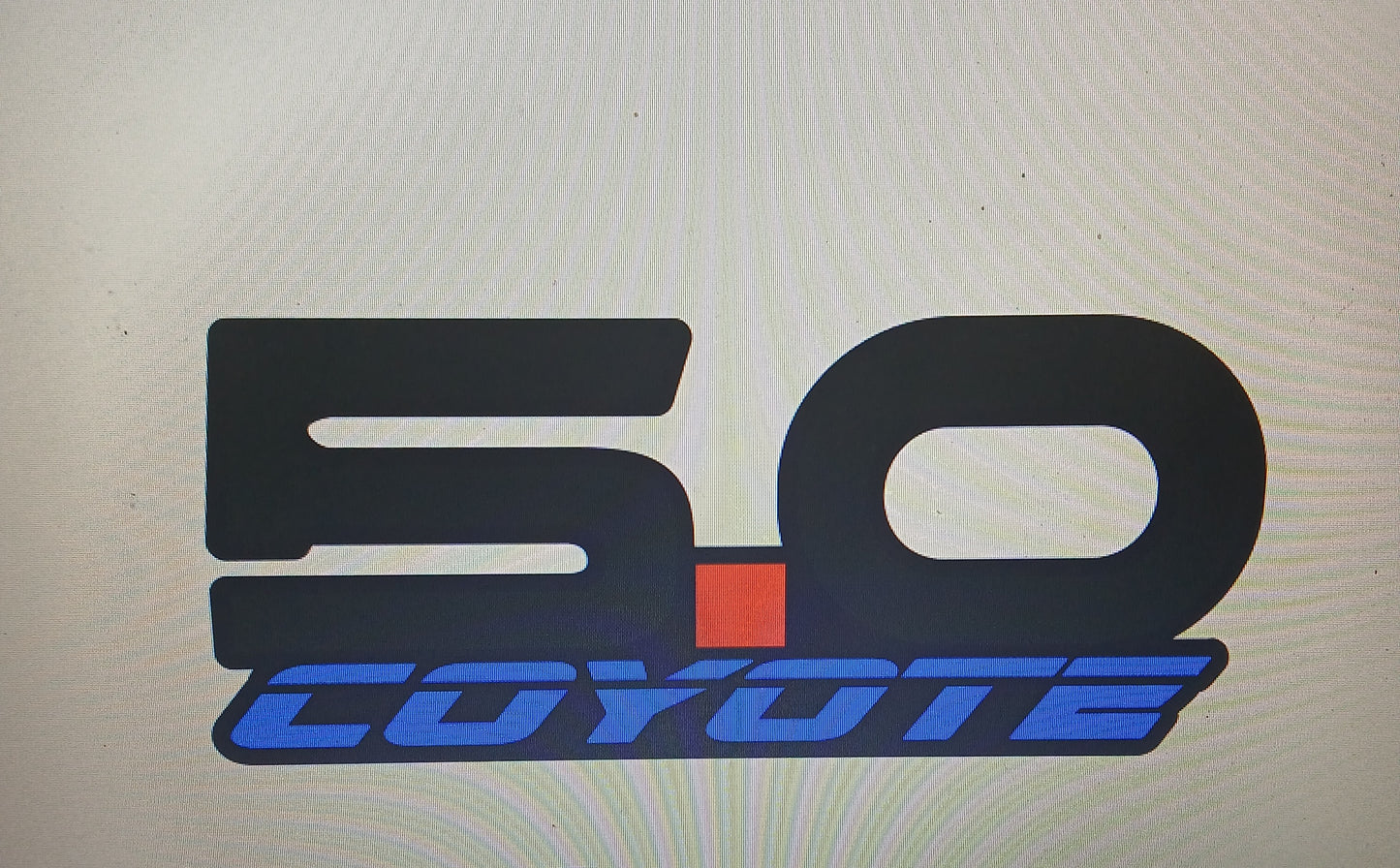 Coyote badges type 1. Includes 2.