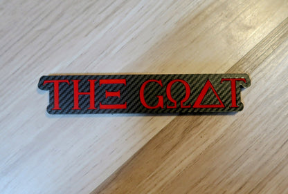 The Goat car badge