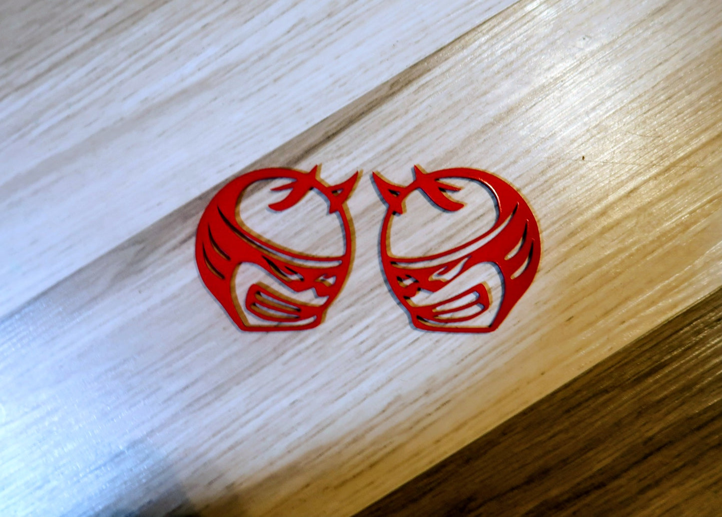 Bee fender badges. 2 included.