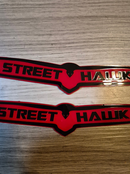 Street Hawk badge. Includes 1