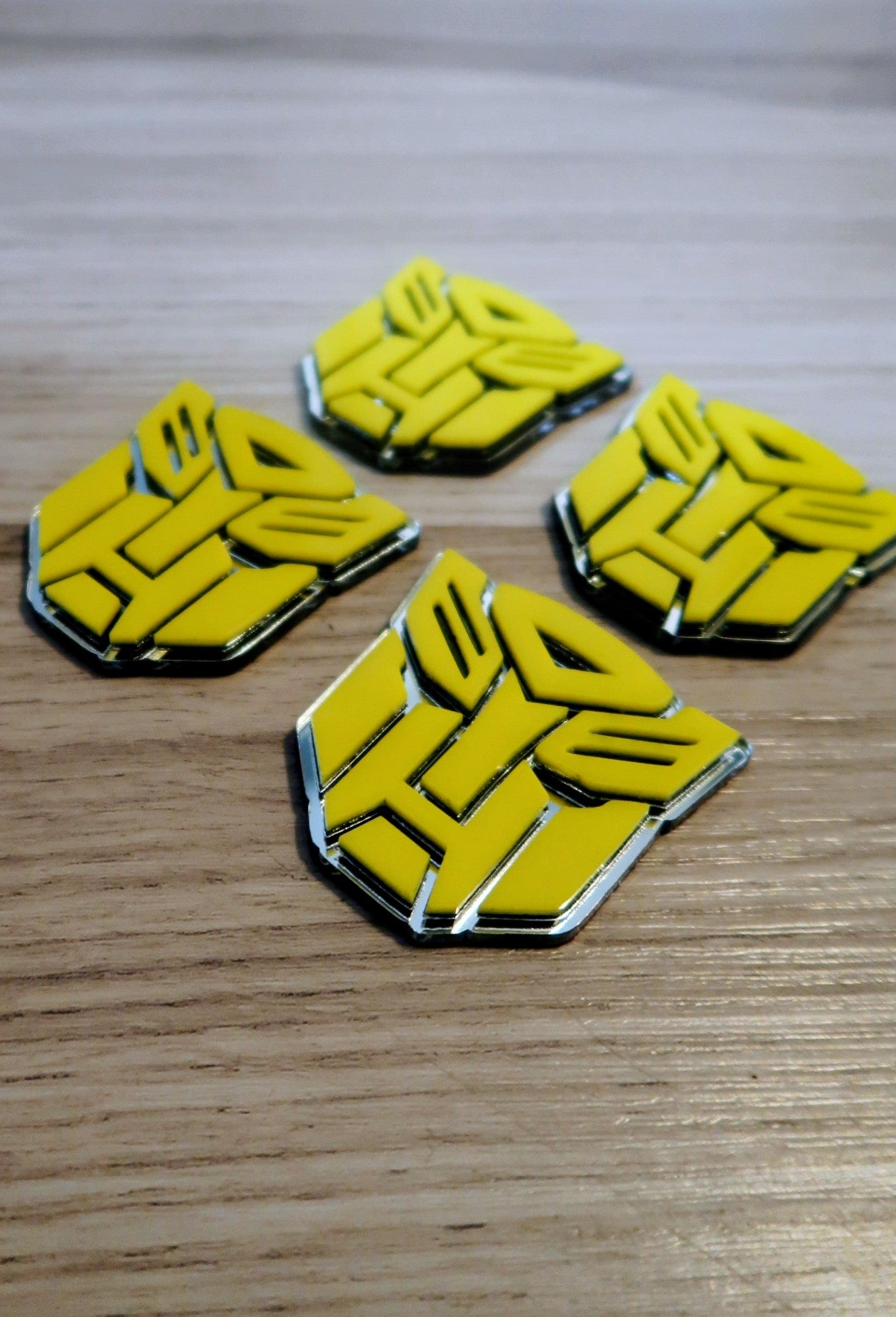 Inspired Autobot car badges, Includes 2 badges.