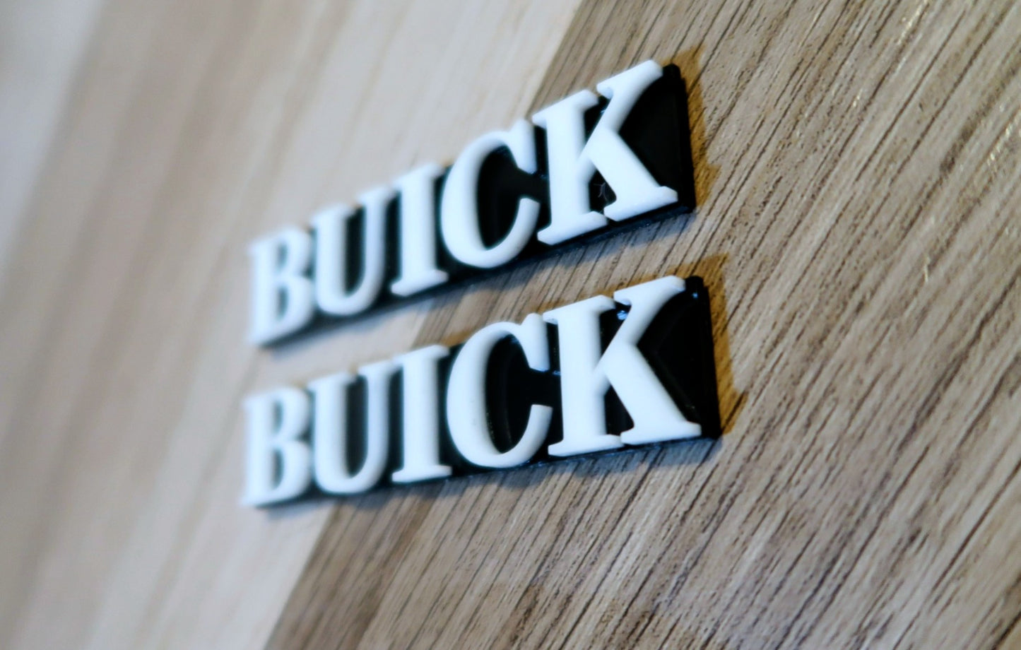 BUICK badges. Includes 2