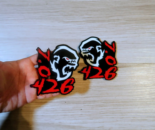 Hell Gorilla custom set. Includes 2.