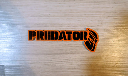 Predator Car Badge Set