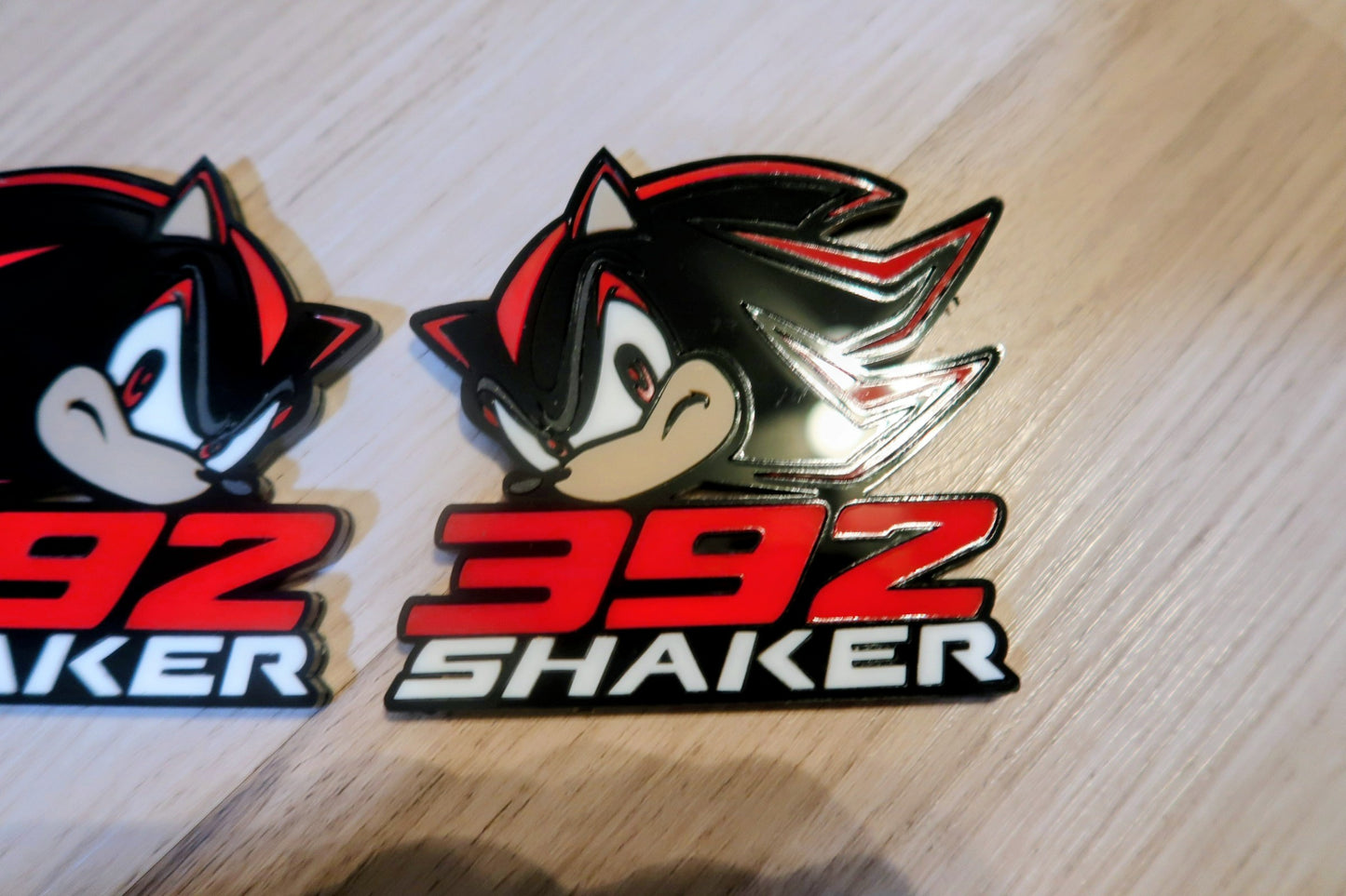 Shadow Shaker badges. Includes 2