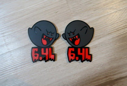 Boo fender badges. Includes 2.