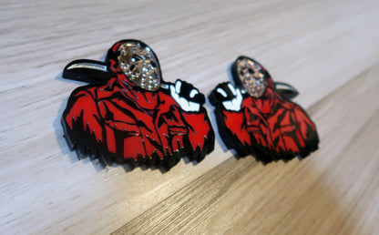 Jason badges. Includes 2.