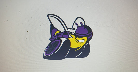 Single bee badge