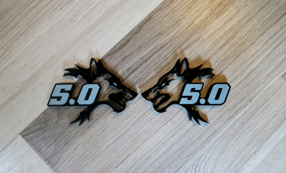 Coyote 5.0 Fender Badge