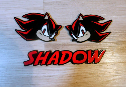 Shadow set of 3 badges.