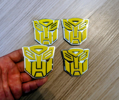 Inspired Autobot car badges, Includes 2 badges.