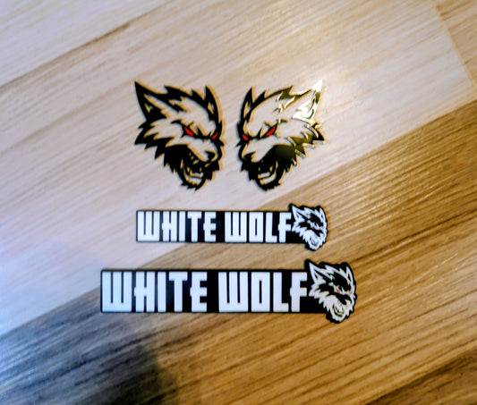 White Wolf set. Includes 4