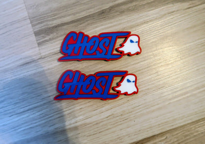 Ghost trunk and grill badge. Includes both.