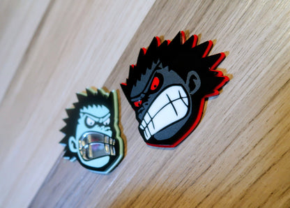 Anime Character Badge. Includes 2