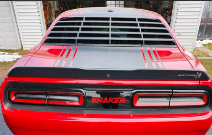 Shaker car badge. Includes 1.