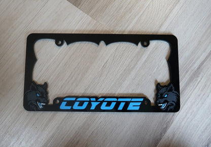 Coyote License Plate Frame