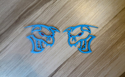 Customize-able Ghoul fender badges.