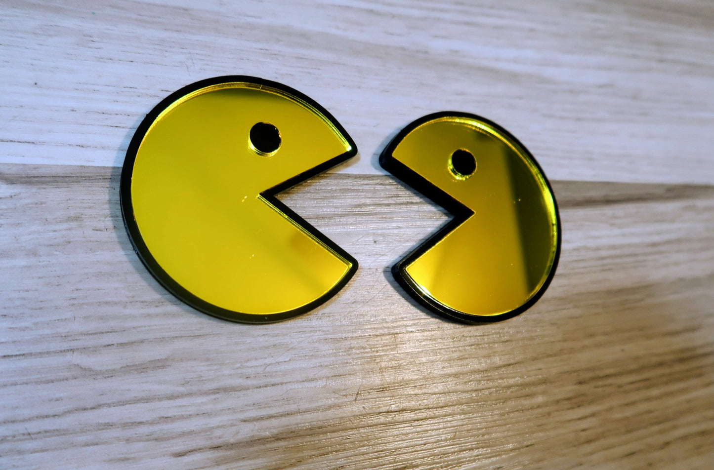 Pacman badges. Includes 2