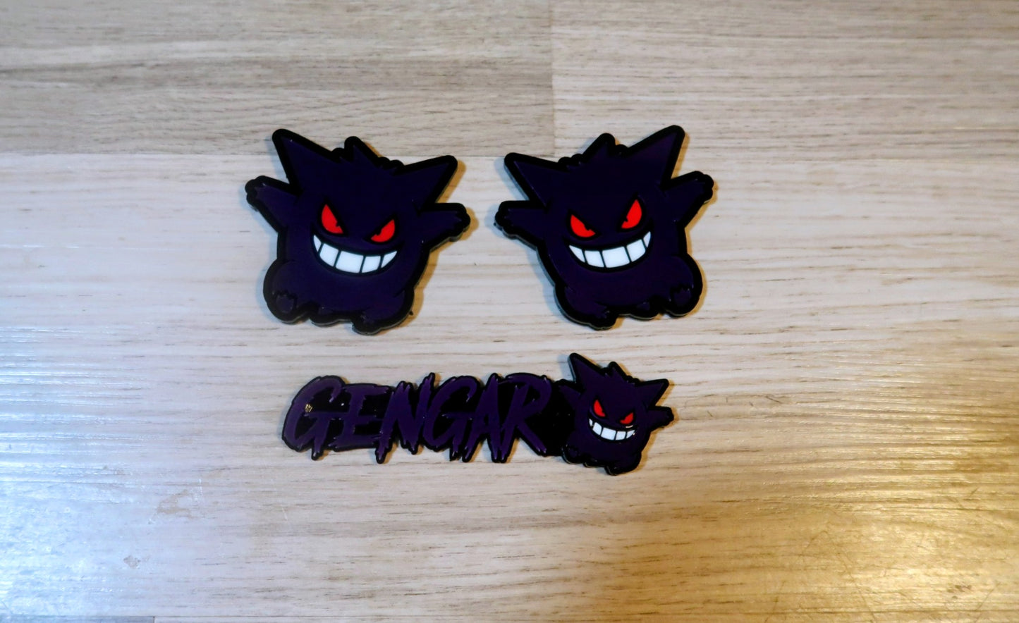 Gengar set of 3 badges