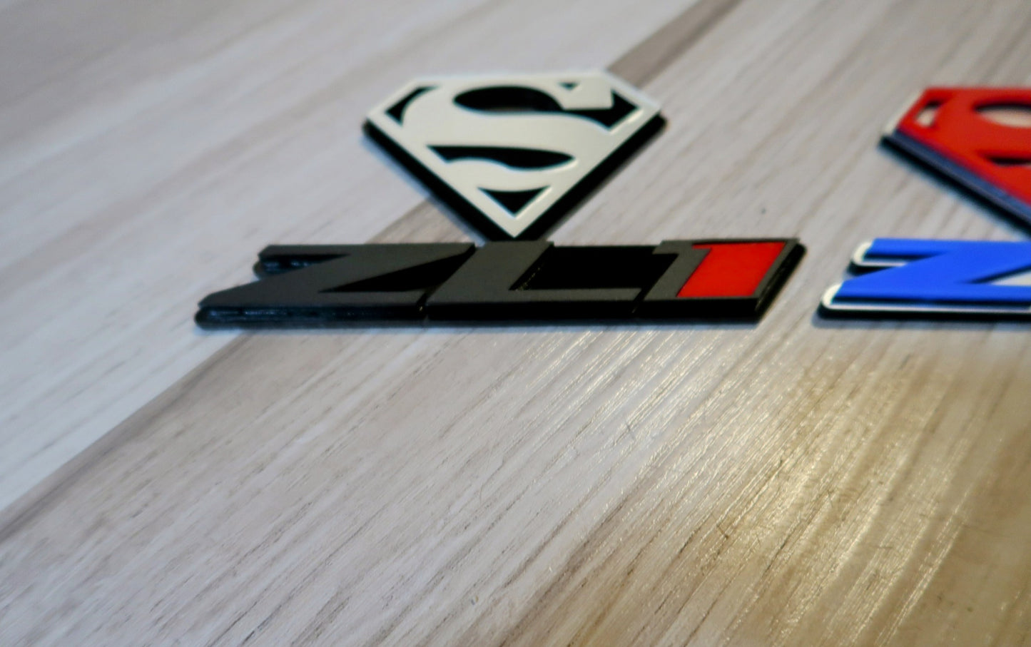 Superman ZL1 badges. Includes 2.
