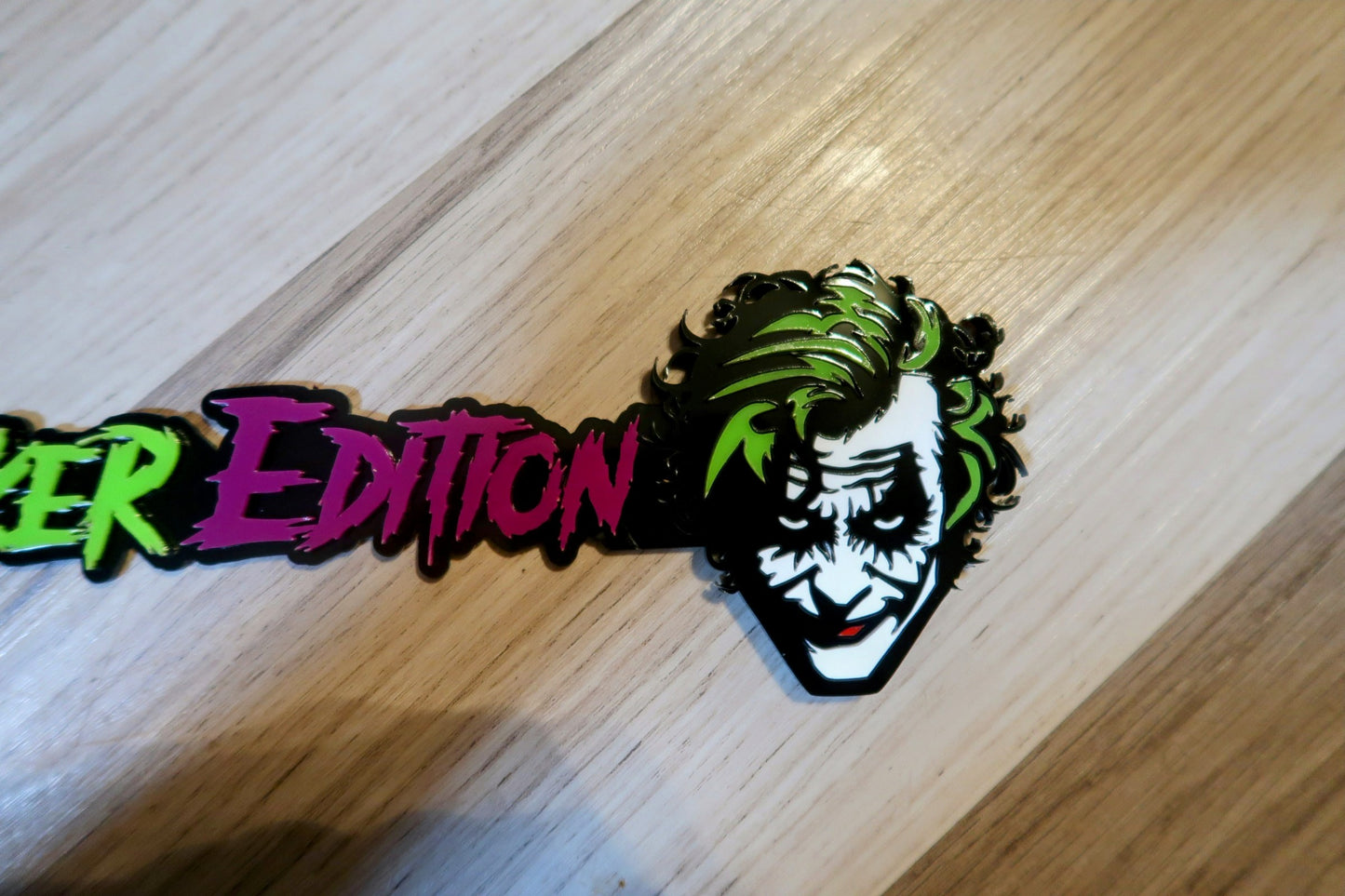 Joker Edition trunk/grille badge.
