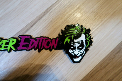 Joker Edition trunk/grille badge.