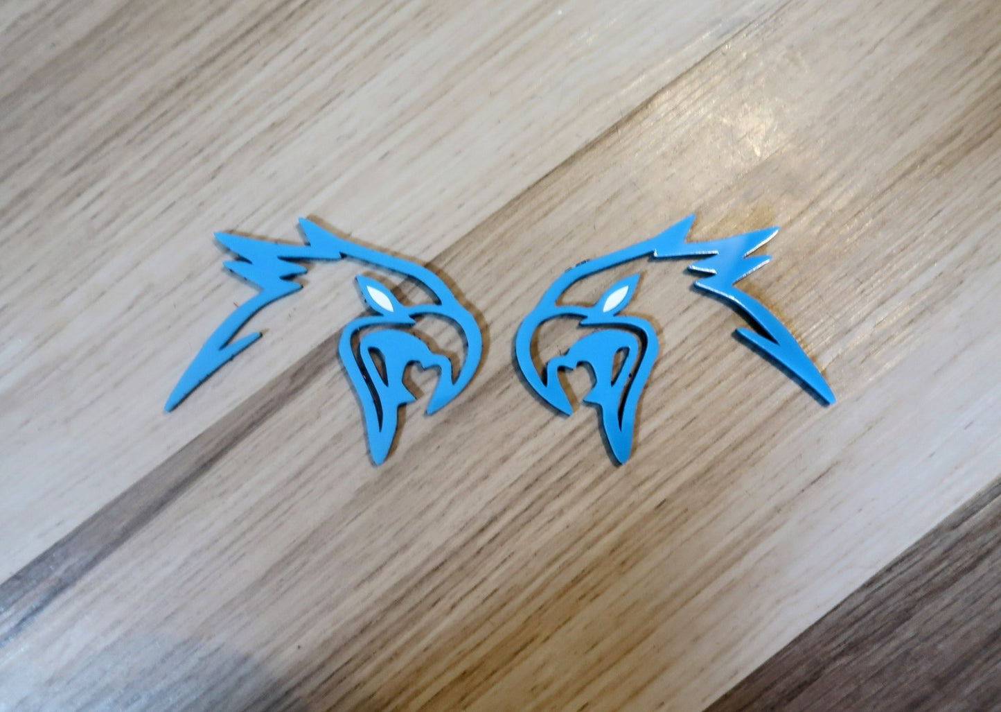 Hawk fender badges, includes 2.
