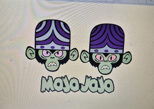 Mojo Jojo badge set