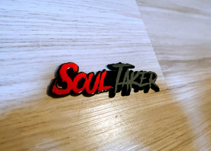 Soul Taker badge. Includes 1