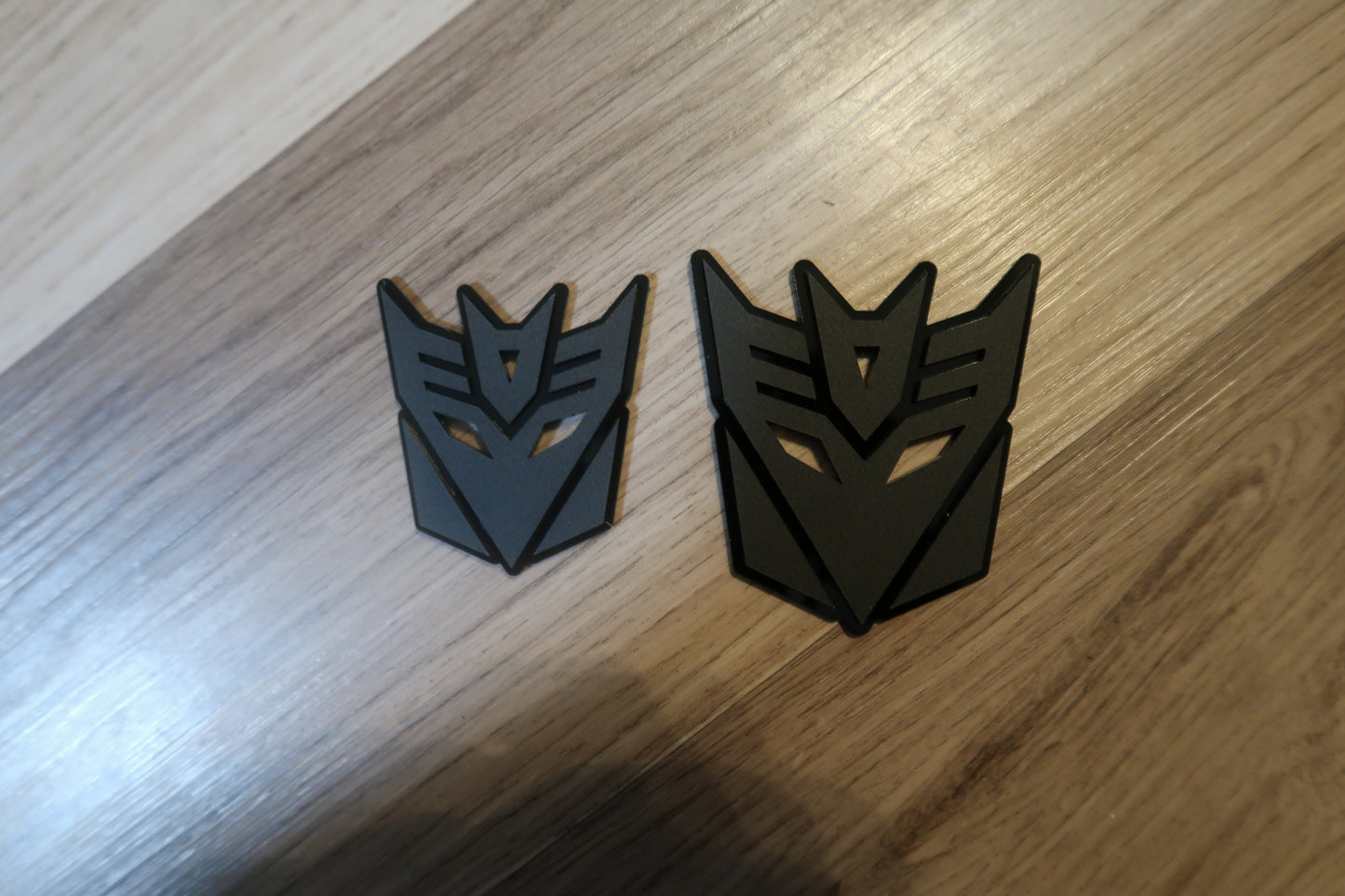 Decepticon badges. Includes 2